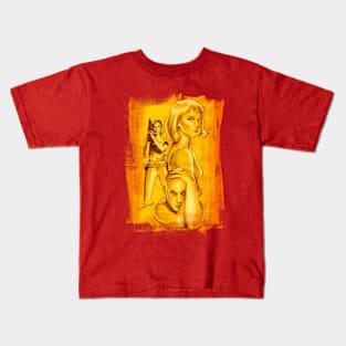 Golden Natalie Kids T-Shirt